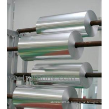 Industrielle Verwendung von Aluminiumfolie für Klebeband / Kabelfolie mit Legierung 8011, 1235, 1050, 1060, 1035, 1145, 1100, 1200